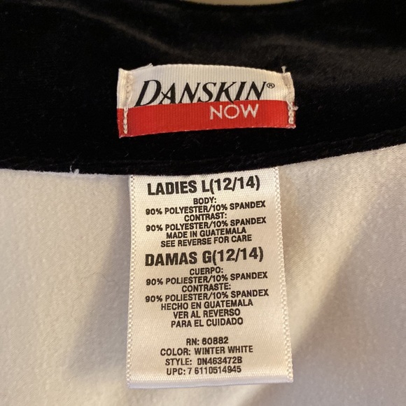 White with black stripes on sides underarms. Like new - Picture 7 of 8